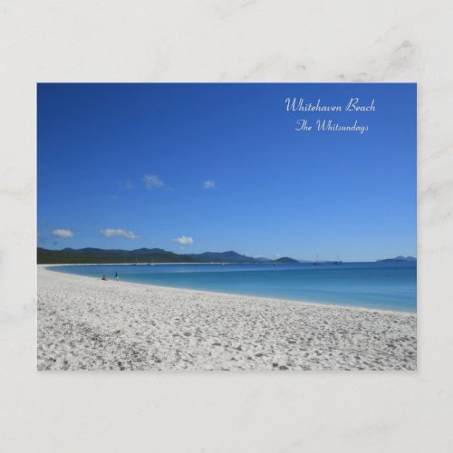 Whitehaven Beach Queensland _ Postcard