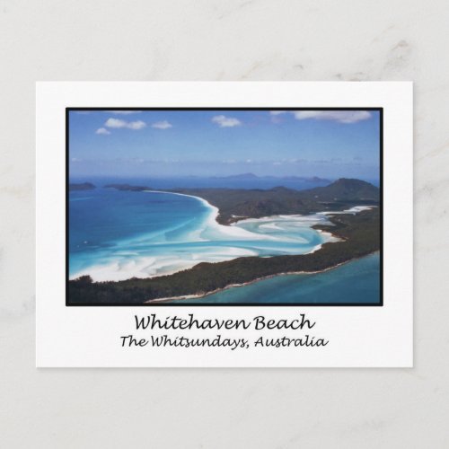 Whitehaven Beach The Whitsundays Australia Postcard