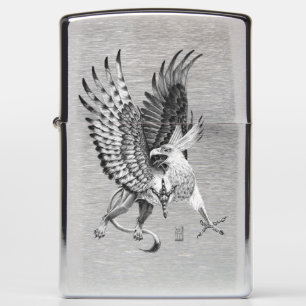 Whitehead Griffin Zippo Lighter