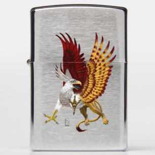 Whitehead Griffin Zippo Lighter