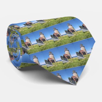 Whitehead Island Lighthouse  Maine Mens Tie by LighthouseGuy at Zazzle
