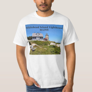 Whitehead Island Lighthouse, Maine T-Shirt