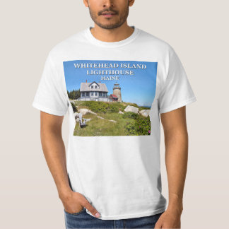 Whitehead Island Lighthouse, Maine T-Shirt