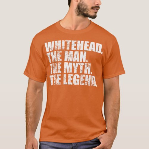 WhiteheadWhitehead Family name Whitehead last Name T_Shirt