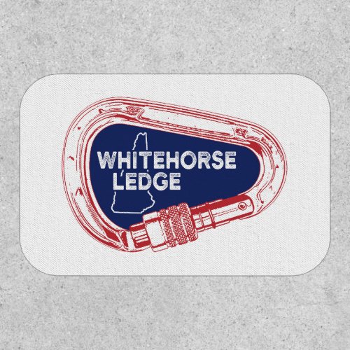 Whitehorse Ledge New Hampshire Climbing Carabiner Patch