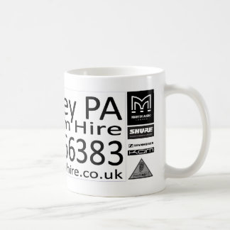 Whiteley PA Hire Mug