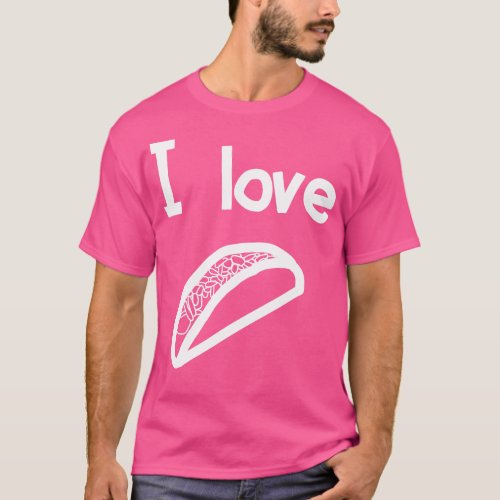 Whiteline Food I Love Tacos T_Shirt