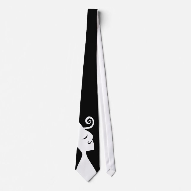 whitemale neck tie (Front)