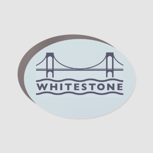 Whitestone  Bridge New York Car Magnet