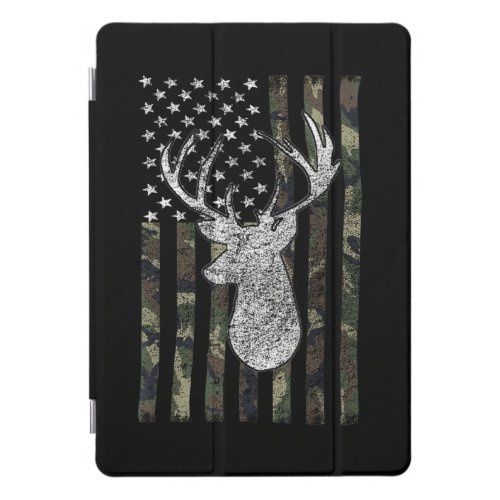 Whitetail Buck Deer Hunting American Camouflage iPad Pro Cover