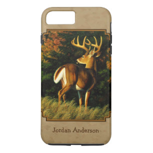 Whitetail Buck Deer Hunting Tan iPhone 8 Plus/7 Plus Case