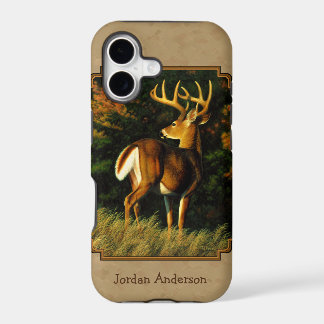 Whitetail Buck Deer Hunting Tan iPhone 17 Case
