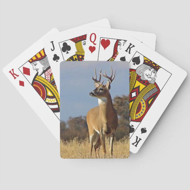 Whitetail Buck Poker Cards (Back)