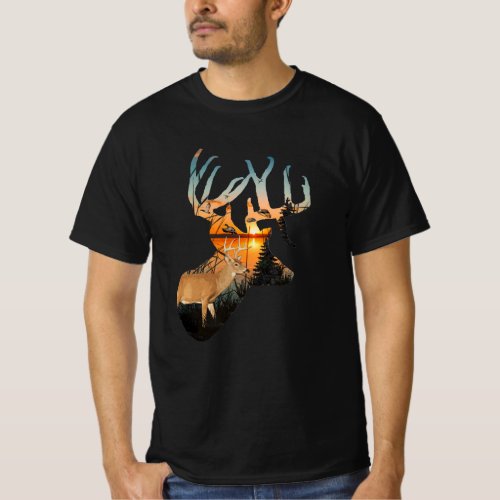 Whitetail Buck Shirt Deer Hunting T_Shirt