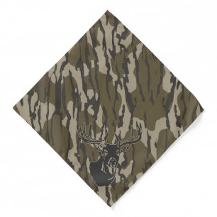 Whitetail Deer Bottomland Camo Hunting Camo Bandana