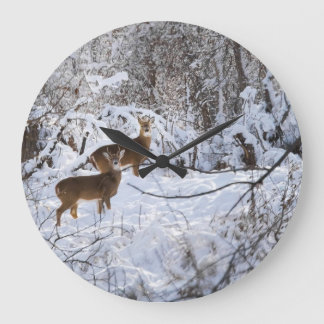 Whitetail Deer Clock