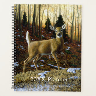 Whitetail Deer Doe in Autumn Forest Planner