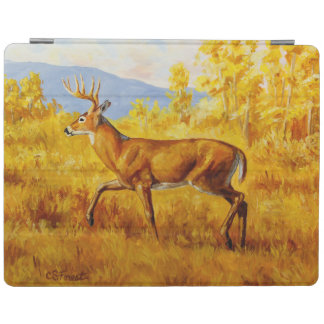 Whitetail Deer Golden Aspen Woods iPad Smart Cover