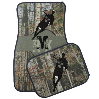 Whitetail Deer Hunters Woodland Camo with Monogram