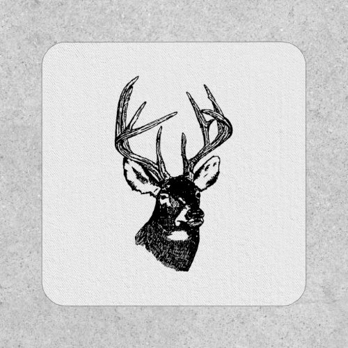 Whitetail Deer Hunting 10 Point Buck Patch