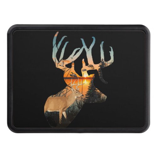 Whitetail Deer Hunting Hitch Cover