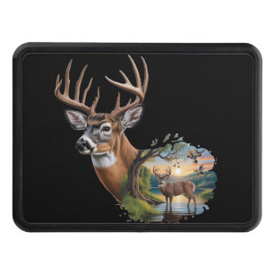 Whitetail Deer Hunting Hitch Cover, Duck Hunting Cover