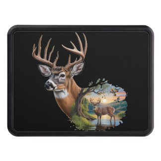 Whitetail Deer Hunting Hitch Cover, Duck Hunting Cover