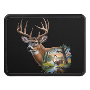 Whitetail Deer Hunting Hitch Cover, Duck Hunting Cover