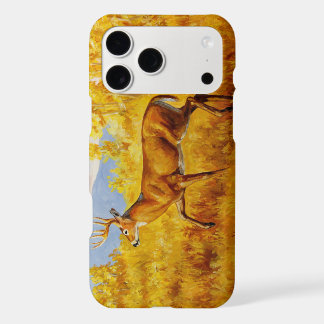 Whitetail Deer in Autumn Aspen Forest iPhone 17 Pro Max Case