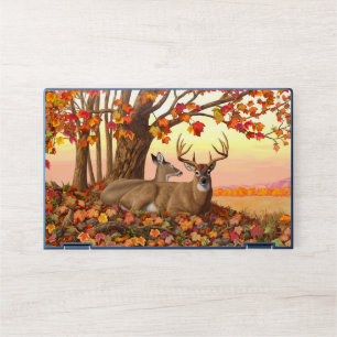 Whitetail Deer in Autumn New England Fall Colors HP Laptop Skin