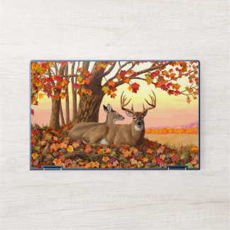 Whitetail Deer in Autumn New England Fall Colors HP Laptop Skin