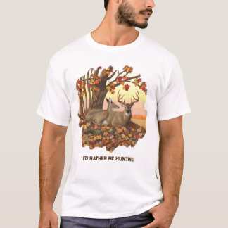 Whitetail Deer in Autumn New England Fall Colors T-Shirt