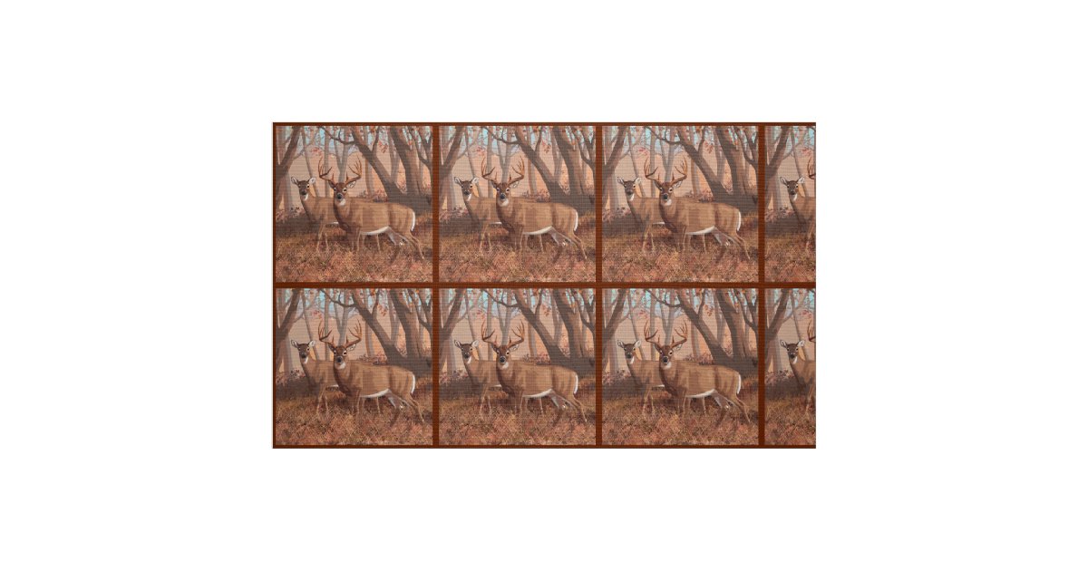  Whitetail Buck Deer Mouse Pad - Wildlife Theme Design -  Stationery Gift - Computer Office Business School Supplies : Office Products