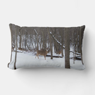 Whitetail Deer, Lumbar Pillow