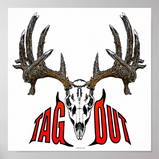 Whitetail deer poster (Front)