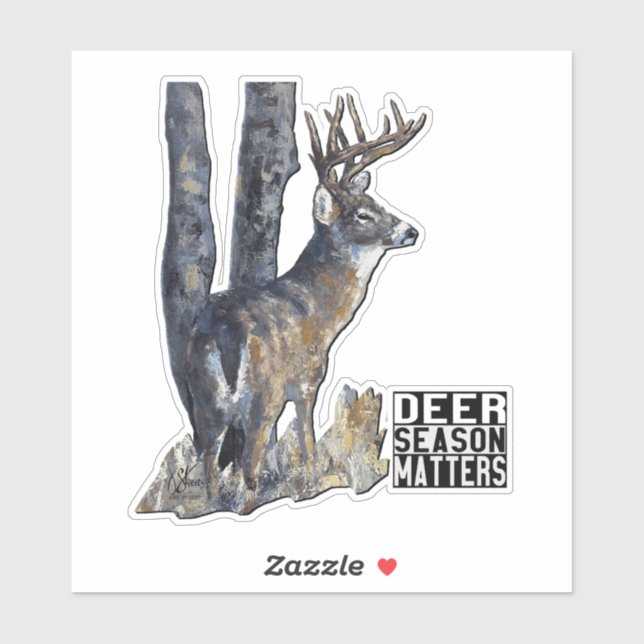 Whitetail Deer  Sticker (Sheet)