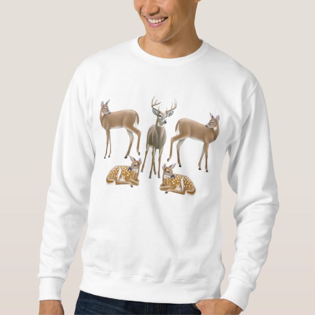 Whitetail Deer Sweatshirt (Front)