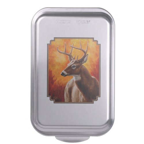 Whitetail Deer Trophy Buck Head Cake Pan