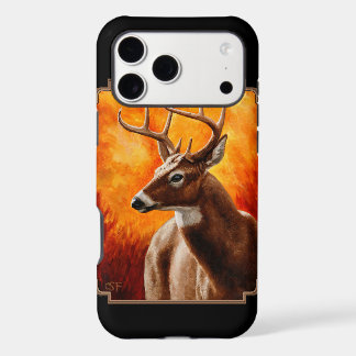 Whitetail Deer Trophy Buck Head iPhone 17 Pro Max Case