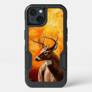 Whitetail Deer Trophy Buck Head iPhone 13 Case