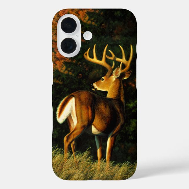Whitetail Deer Trophy Buck Hunting Case-Mate iPhone Case (Back)