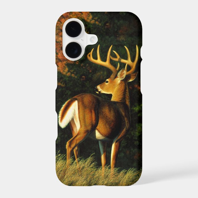 Whitetail Deer Trophy Buck Hunting Case-Mate iPhone Case (Back)