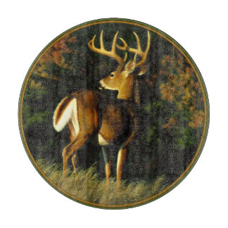 Whitetail Deer Trophy Buck Hunting Cutting Board