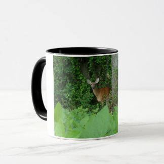 Whitetail Deer Two Toned Coffee Mug
