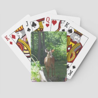 Whitetailed Deer Buck Playing Cards