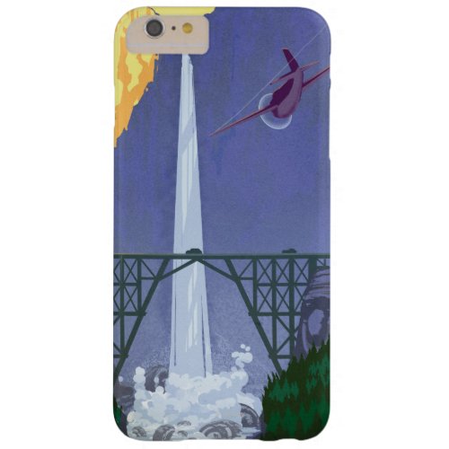 Whitewall Falls Illustration Barely There iPhone 6 Plus Case