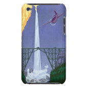 Whitewall Falls Illustration iPod Case-Mate Case (Back)
