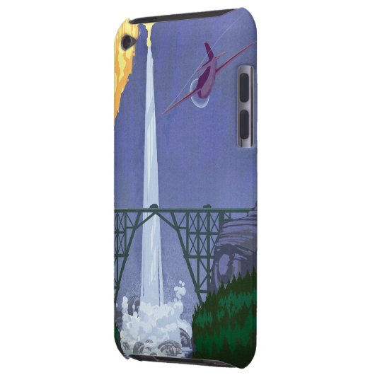 Whitewall Falls Illustration iPod Case-Mate Case (Back Left)