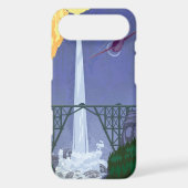 Whitewall Falls Illustration iPod Case-Mate Case (Back)