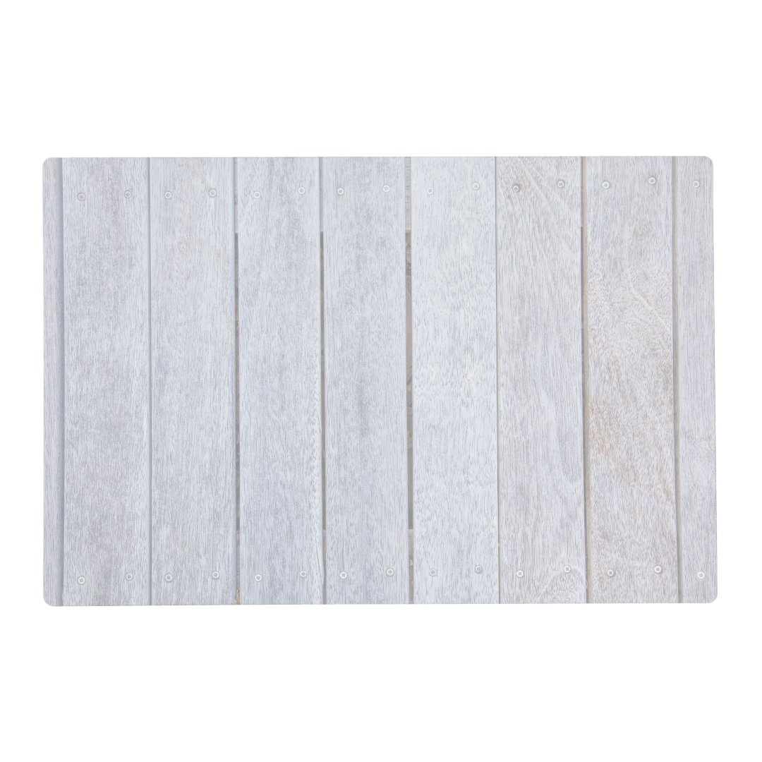 Whitewashed Old Weathered Wood Background Wooden Placemat Zazzle